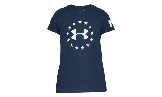 Freedom Logo T-Shirt WMNS "Academy Blue / White" 1333372 408
