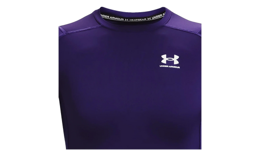 HeatGear Compression Short Sleeve "Purple / White" 1361518 500