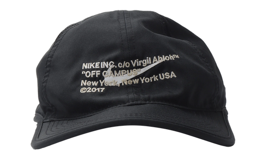Offwhite VIRGIL ABLOH "Off Campus 2017" Cap "BLACK" NIKEOW005