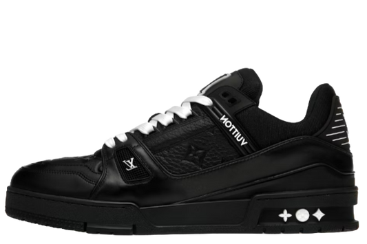 Trainer Black Embossed Monogram