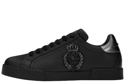 Portofino Crown Patch Black
