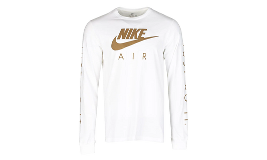 Air Reflective Long Sleeve T-Shirt "White / Gold" 845425 006