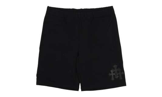 Paper Jam Cross Patch Sweat Shorts "Black" CHRM0897