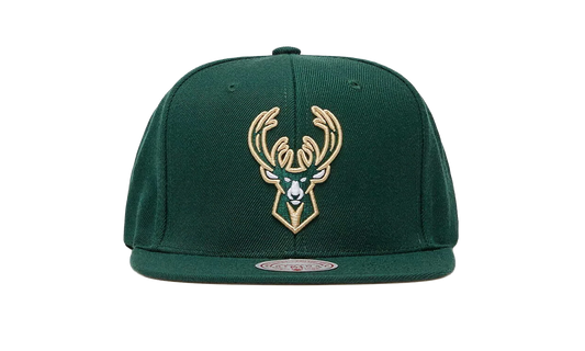 NBA Team Ground 2.0 Snapback Cap "Milwaukee Bucks - Green" HHSS3256 MBUYYPPPGREN