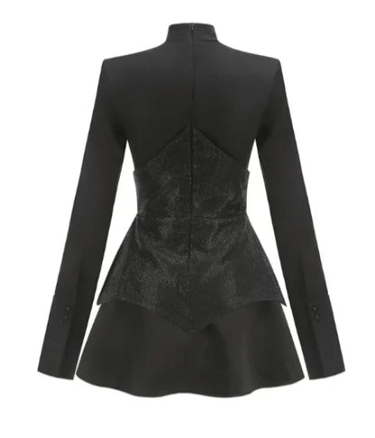 Brooklyn - Glamorous Glitter Corset Dress