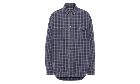 Reversbile Padded Shirt "Blue" S50DT0070M35779001F