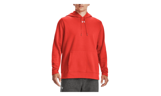 Hustle Fleece Hoodie "Dark Orange / White" 1300123 860