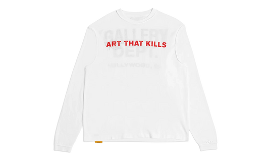Art That Kills Reversible Long Sleeve Tee Shirt "White" GD127