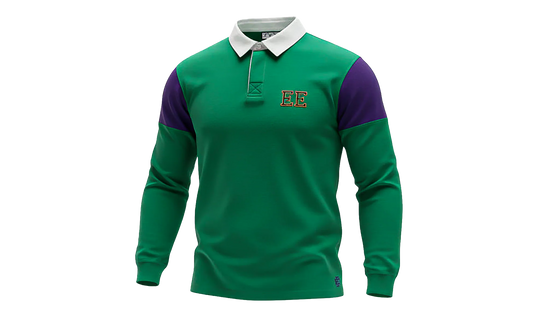 EE RUGBY CORE POLO "Green/ White" EE739