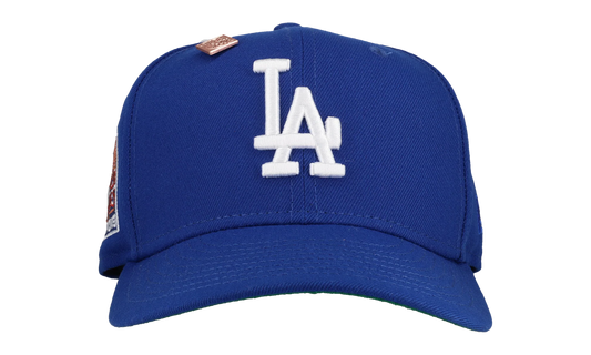 59FIFTY Los Angeles Dodgers 2024 World Series Fitted Hat "Light Royal / Metallic" 123451298424