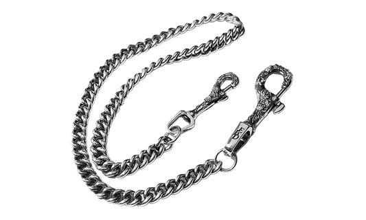 ROSE CLIP WALLET CHAIN "Silver" 50339167994130