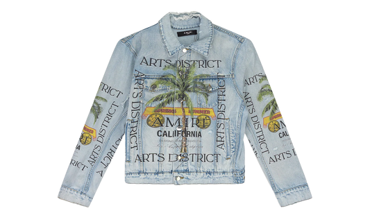 Rum Label Trucker Jacket "Light Indigo" SS22MDT002_LIGHT_INDIGO