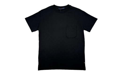 Signature 3D Pocket Monogram Short Sleeve Tee "Black" 1A5VIA