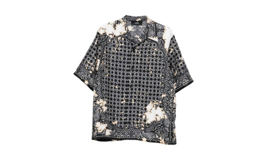 Bleach Bandana Bowling Shirt "BLACK" AMSTCA1159