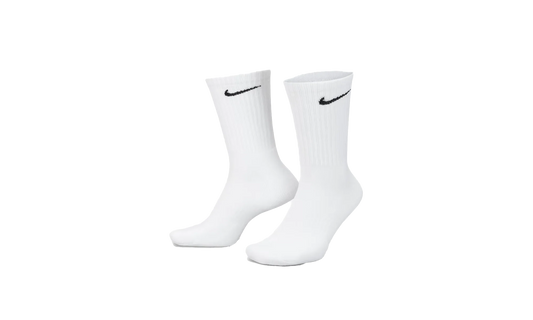 Everyday Cushioned Training Crew Socks (6 Pairs) "White / Black" SX7666 100
