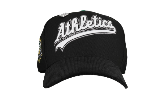 59FIFTY Oakland Athletics 1989 World Series Fitted Hat "Black - Corduroy Visor" NE342