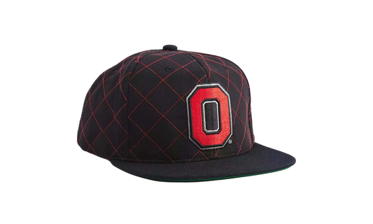 NCAA Quilted Taslan Snapback "Ohio State Buckeyes - Black" HHSS3170 OSTYYPPPBLCK