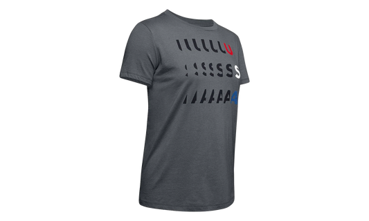 Freedom USA Glitch T-Shirt WMNS "Grey" 1343561 012