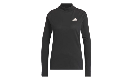 Made With Nature Mock Neck Tee WMNS "Black" IK4384