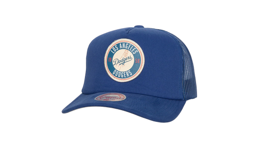 MLB Cooperstown Circle Change Trucker Snapback Cap "Los Angeles Dodgers - Blue" HHSS6660 LADYYPPPBLUE