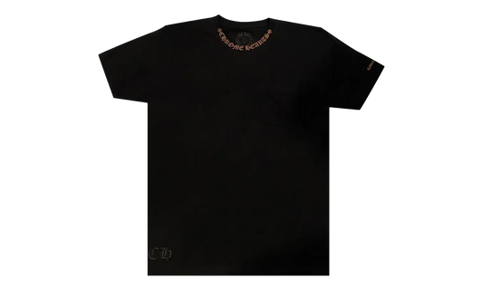 Script Collar Logo Short Sleeve "Black/Brown" CHRM0854