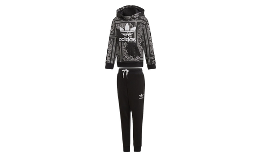 Bandana Hood Set GS "Black / White" DW3848
