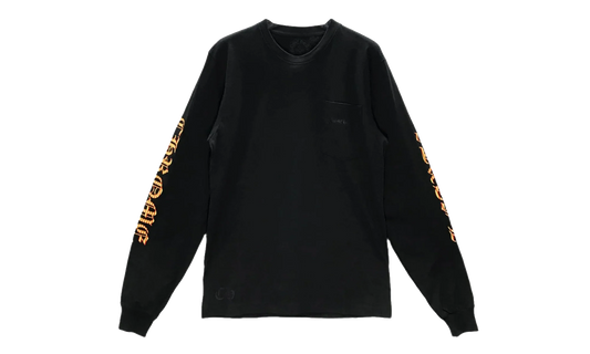 Yellow Dagger Script Logo Long Sleeve "Black" CHRM0829