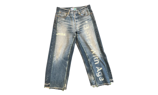 In Case You Forgot Triple-Wide Denim Jeans "Indigo" BWA96