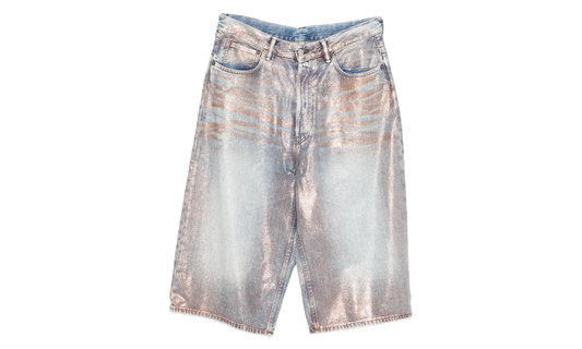Glitter Denim Shorts "Blue" CE0075CP1