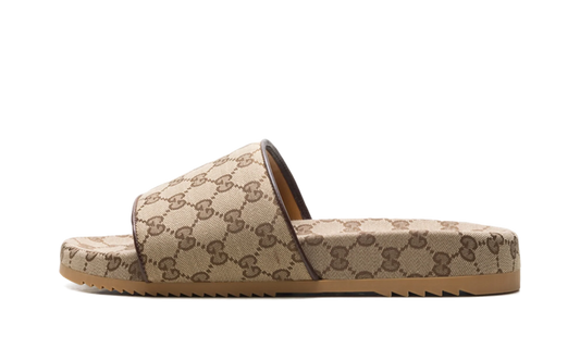 GG Slide "Beige Canvas" 624695 H6320 9763