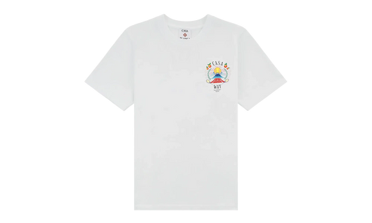 Casa Way Mountain Short Sleeve T-Shirt "White" MPF25 JTS 001 08 WHIT