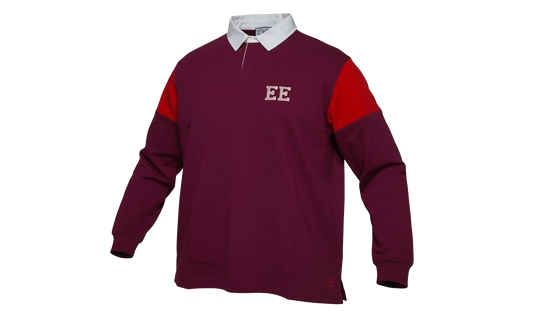 EE RUGBY CORE POLO "Red/ White" EE740