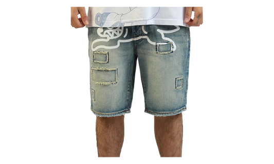 Returner Denim Shorts "Chocolate Chip" 461 2102 CHOC