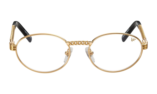 Pac Cuban Link Edition 24KT "Yellow Gold / Clear" CLPC2 0005 16B2