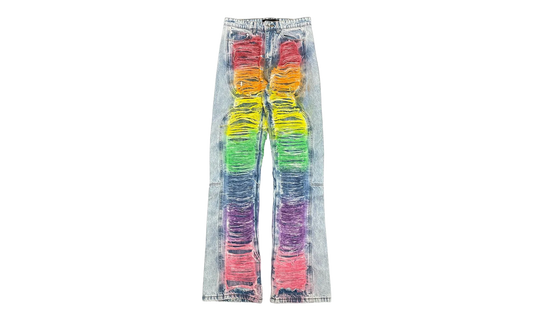 ROYGBIV Distressed Signature Jeans "Indigo" WDWBMBRDSJI