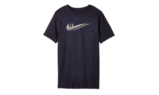 Sportswear Triple Swoosh Tee GS "Midnight Navy" CU4572 451