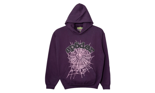 Crystal Websuit Hooded Sweatshirt "Purple" SP5der327