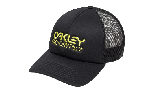 Factory Pilot Trucker Hat "Black / Sulphur" FOS900510 9LP