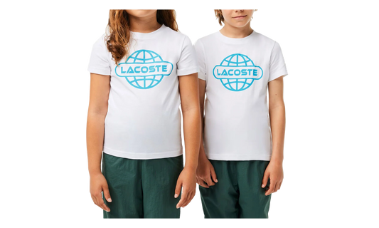 Cotton Jersey Planet Print T-shirt GS "White" TJ1154 001