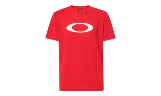 O-Bold Ellipse T-Shirt "Red Line / White" 457132 9AX