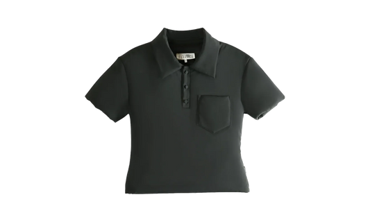 Padded Polo Shirt WMNS "Black" S62GL0023 M35609 900