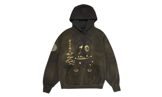 Travis Scott Cactus Jack x Takashi Murakami Hollow Hoodie "Brown" CPFM47