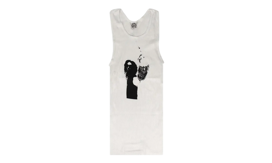 Ribbed Richard Stark Tank Top "White" CHRM0933