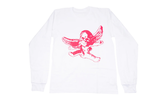 FOTI LONG SLEEVE "WHITE / PINK" CHRM0777