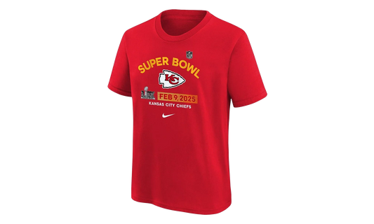 Chiefs Super Bowl Lix Authentic T-Shirt GS "Red" 9Z1B7NFPQER9CH