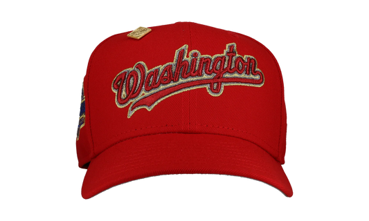 59FIFTY Washington Nationals 2018 ASG Fitted Hat "Red / Metallic" 123451300995