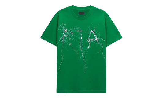 Liam Cracked Logo T-Shirt "Green" MCCTK911 T119GRCRC
