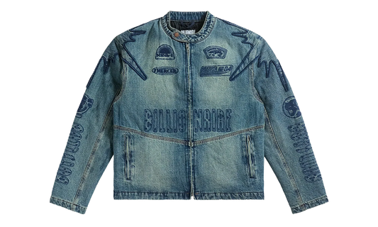 Module Moto Denim Jacket "Blue" 861 1403
