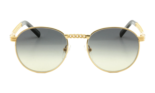 Miami Vice Cuban Link Edition 24KT "Yellow Gold / Black / Green Gradient" CLMV2 0001 16C6