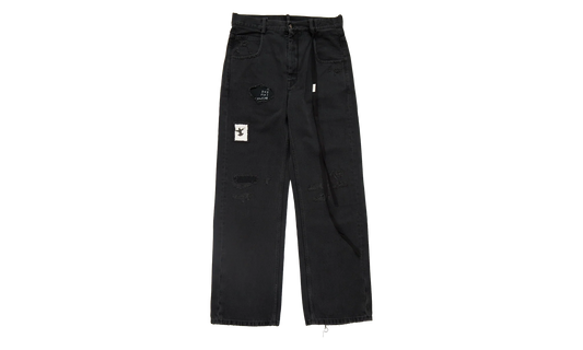 Ronald 5-Pockets Comfort Trousers With Printed Patches "Faded Grey" B0013239FA662070